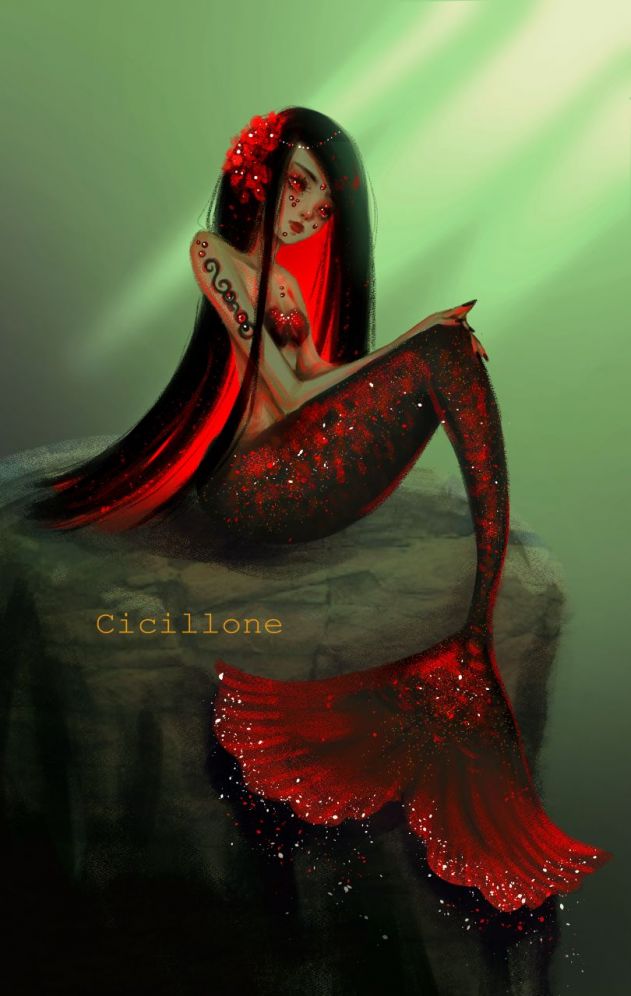 Mermay2023: Devil A complementary piece I made for my Mermay Angel. I ...