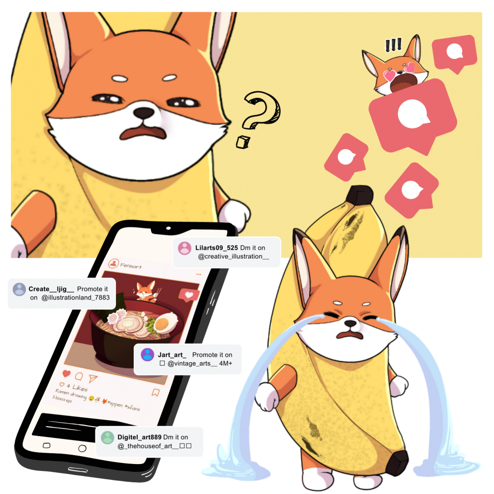 PART 2) Social media artist can relate ༼⁠;⁠´⁠༎ຶ⁠ ⁠۝ ⁠༎ຶ