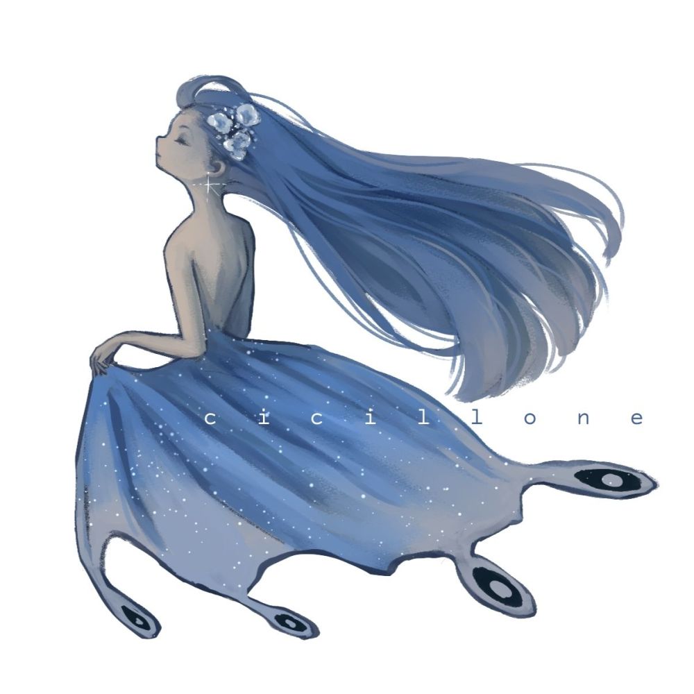 -It's Blue- Oc concept design