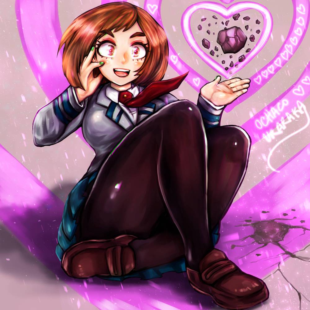 My Hero Academia fan art. Ochako.