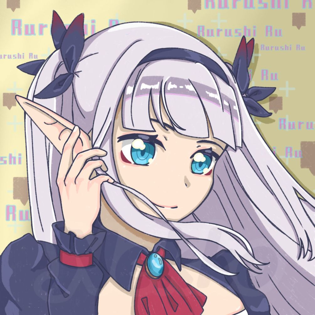 [Commissioned Work] Stylized Pencil Art of Rurushi