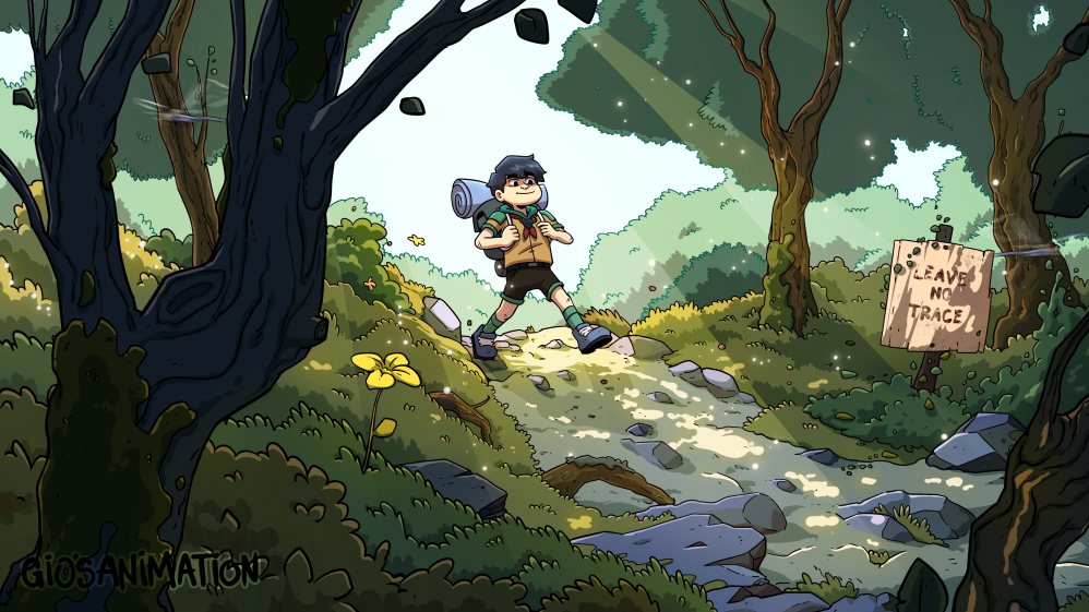 "NATURE HIKE" Hiking on a mountain is one of my hobbies that I do when ...