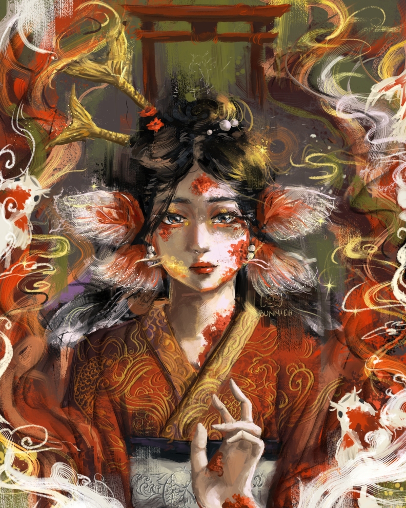 水草と金魚あそび DITA