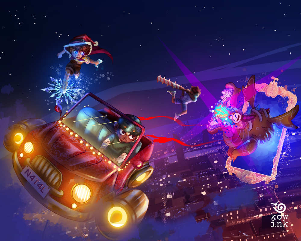 Kow Incar Instagram @kow_ink, Brazil! The story involves 3 child characters. They ...