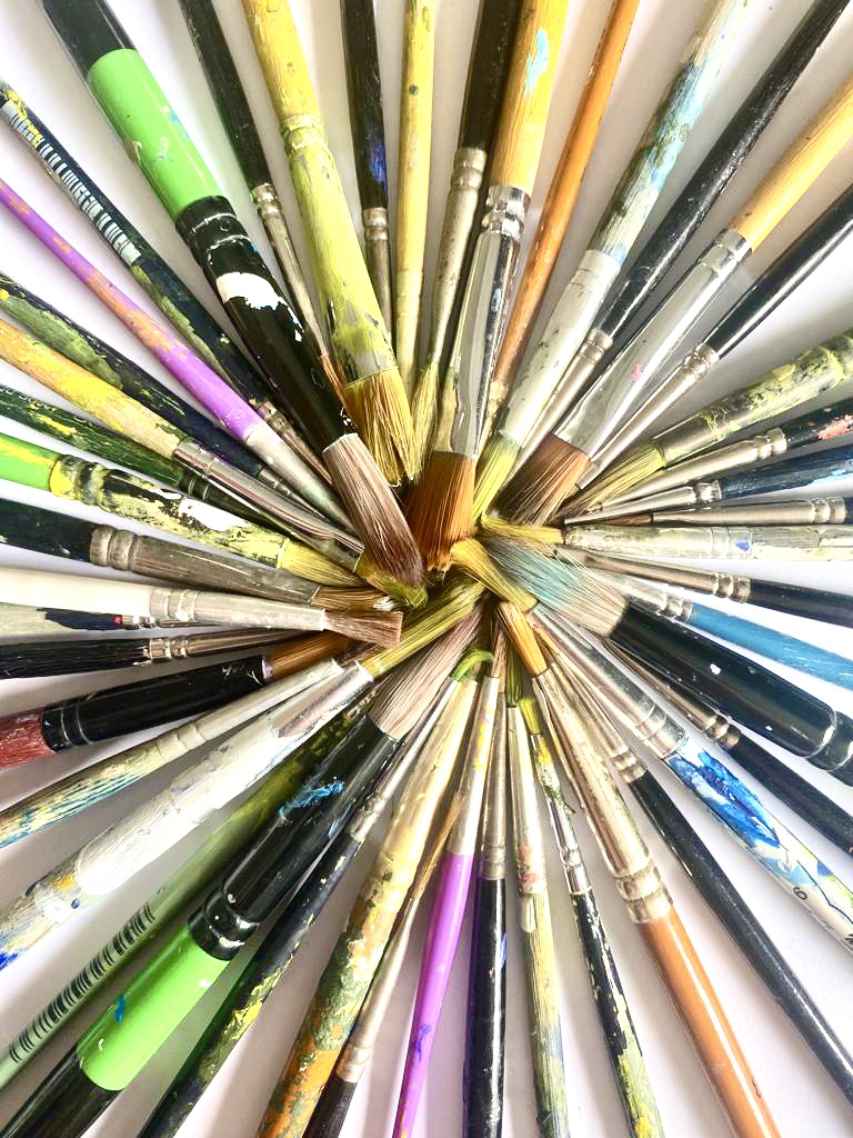 My artwork depicts the process of self-growth with the aid of a plant ...